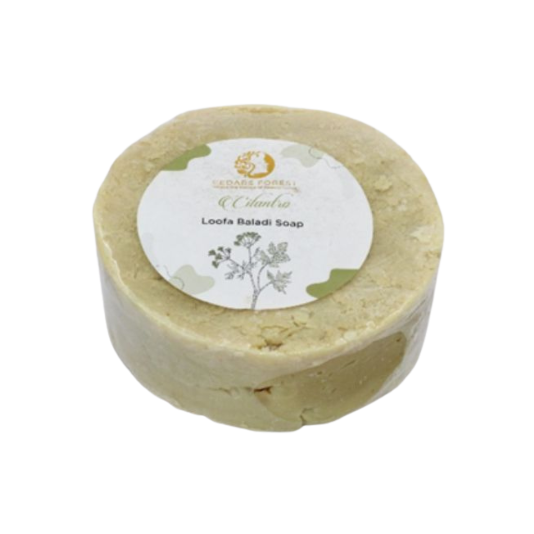 Enriched with nourishing ingredients and infused with the exotic scent of cilantro, this soap will leave your skin feeling soft and refreshed. Pamper yourself with this exclusive soap, inspired by the opulence of the Middle East.