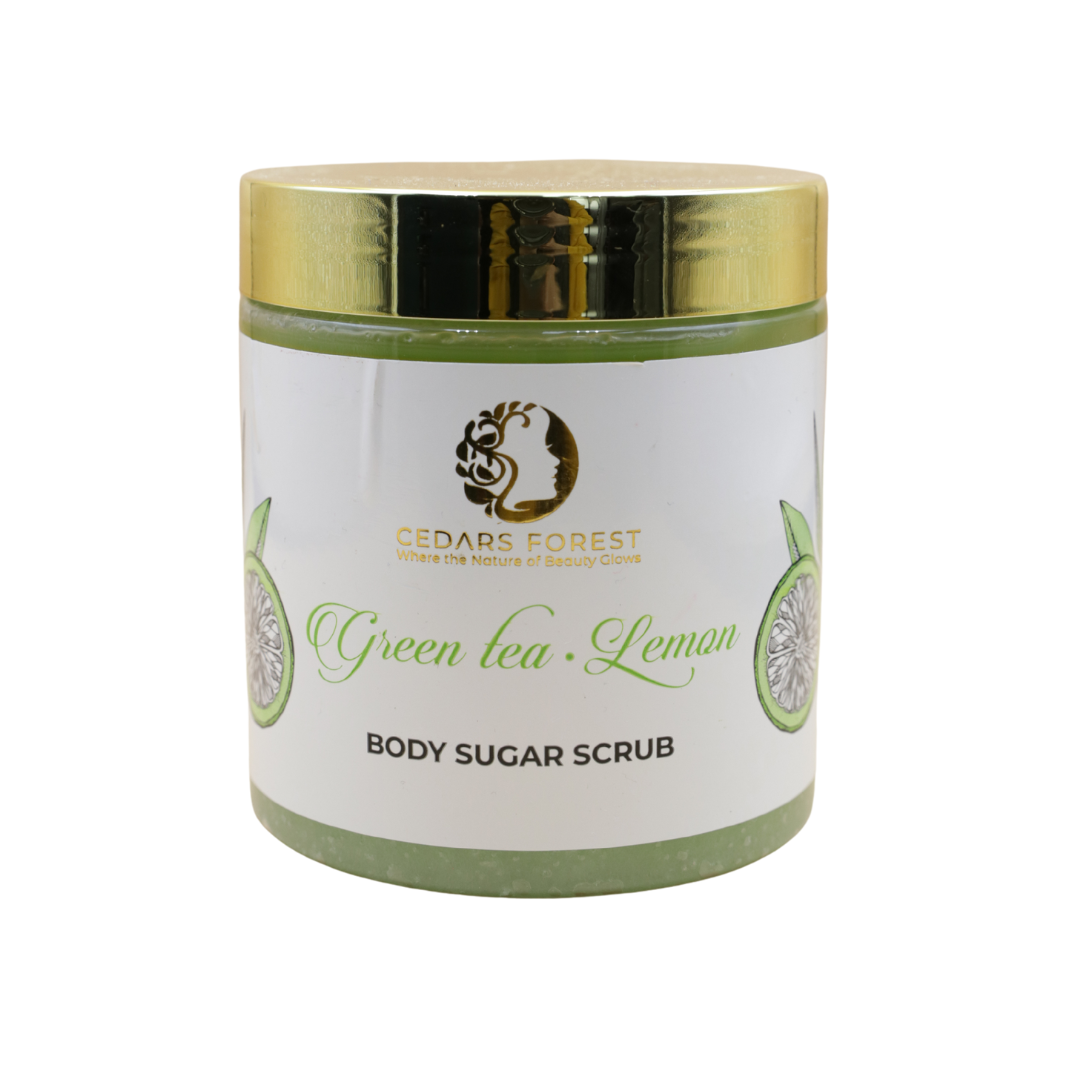 Green Tea Lemon Body Scrub rejuvenates and exfoliates your skin with the natural power of green tea. Its unique formula helps to remove dead skin cells, leaving your skin feeling soft and smooth. With antioxidant and detoxifying properties, this body scrub will leave you feeling refreshed and revitalized.