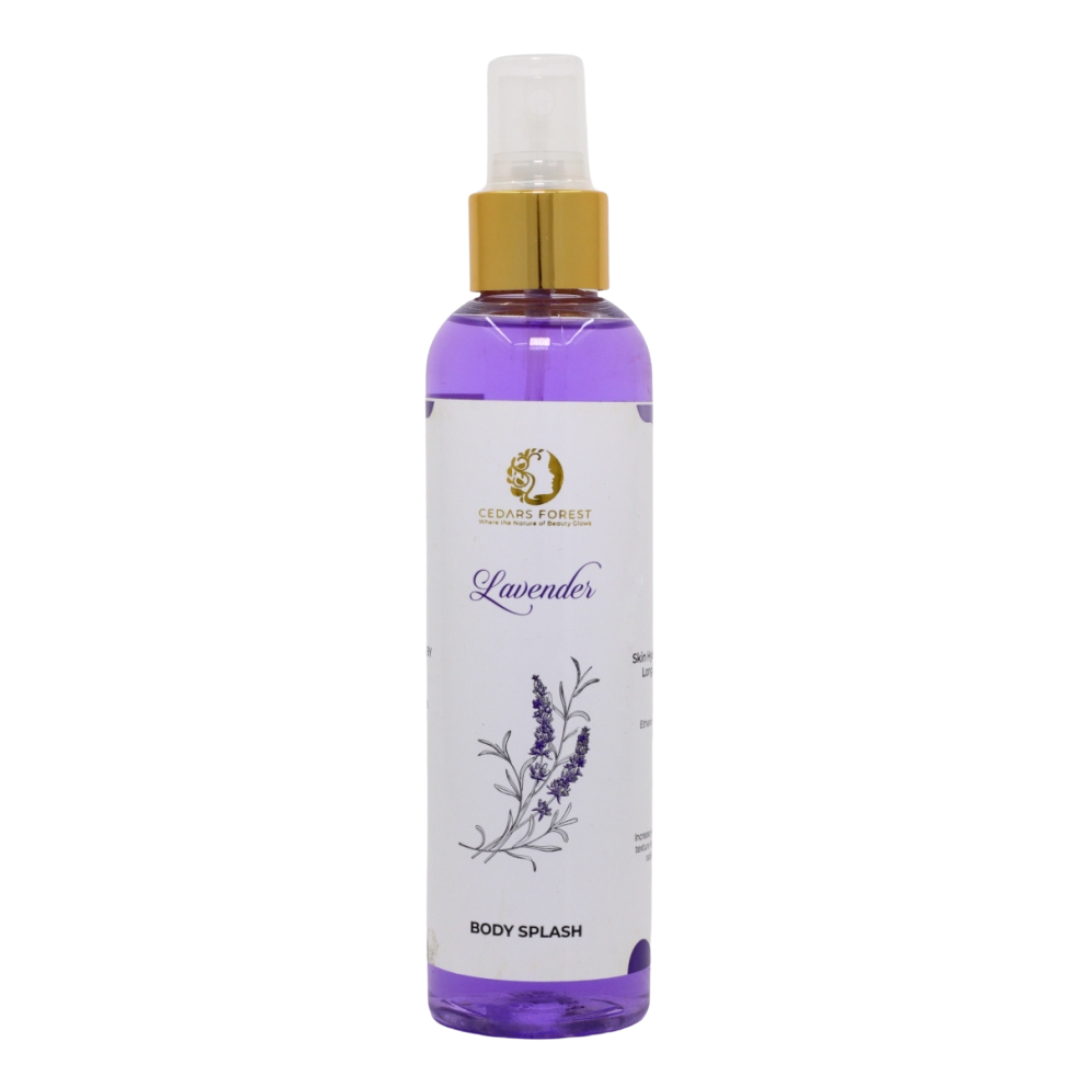 Experience the calming and refreshing scent of Lavender with our body splash. Soothe your senses and invigorate your skin with the natural benefits of this fragrant flower. Treat yourself to a luxurious and rejuvenating experience with our Lavender body splash.
