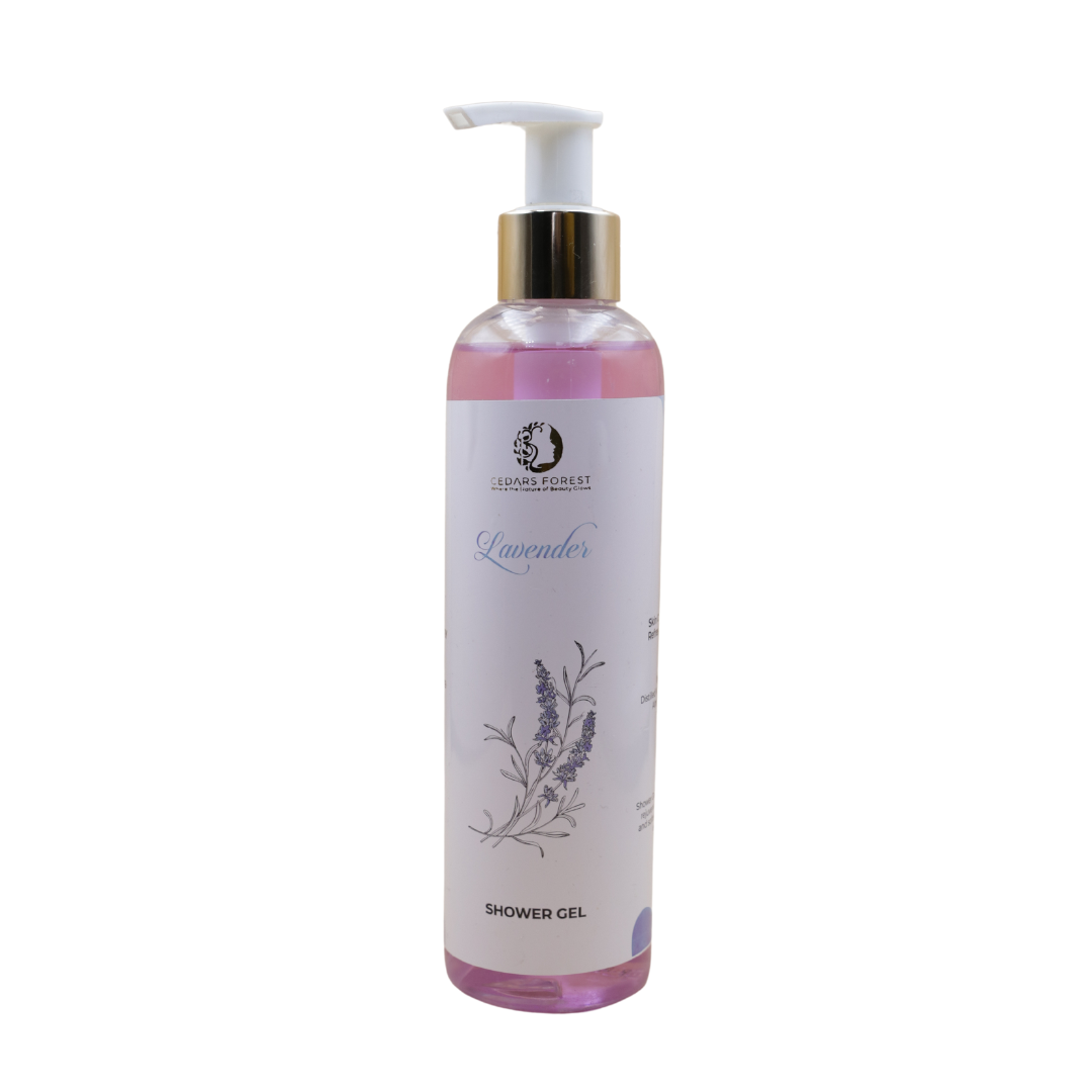 Made with real lavender extract, it nourishes and hydrates your skin, leaving it soft and smooth. Say goodbye to dry skin and hello to a calming and relaxing lavender-scented shower.