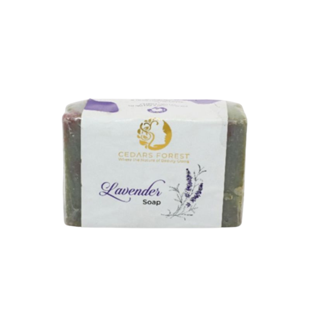 Cleanse and calm with our Lavender soap. Let the calming scent of lavender soothe your senses while you wash away the day's stress. Get the ultimate relaxation and nourishment for your skin. (No need to count sheep anymore, just lather up with our Lavender soap!) 