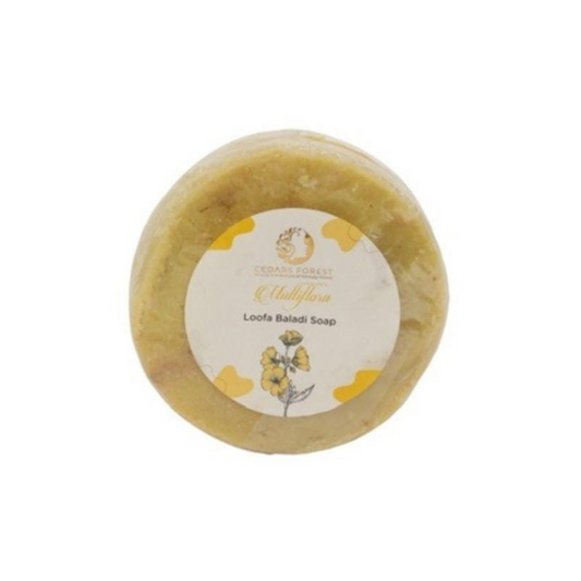 Cedars Forest Loofa Baladi - Made with natural loofah fibers, this playful soap will leave you feeling rejuvenated and smelling fresh. Say goodbye to dull, rough skin and hello to a luxurious bathing experience!