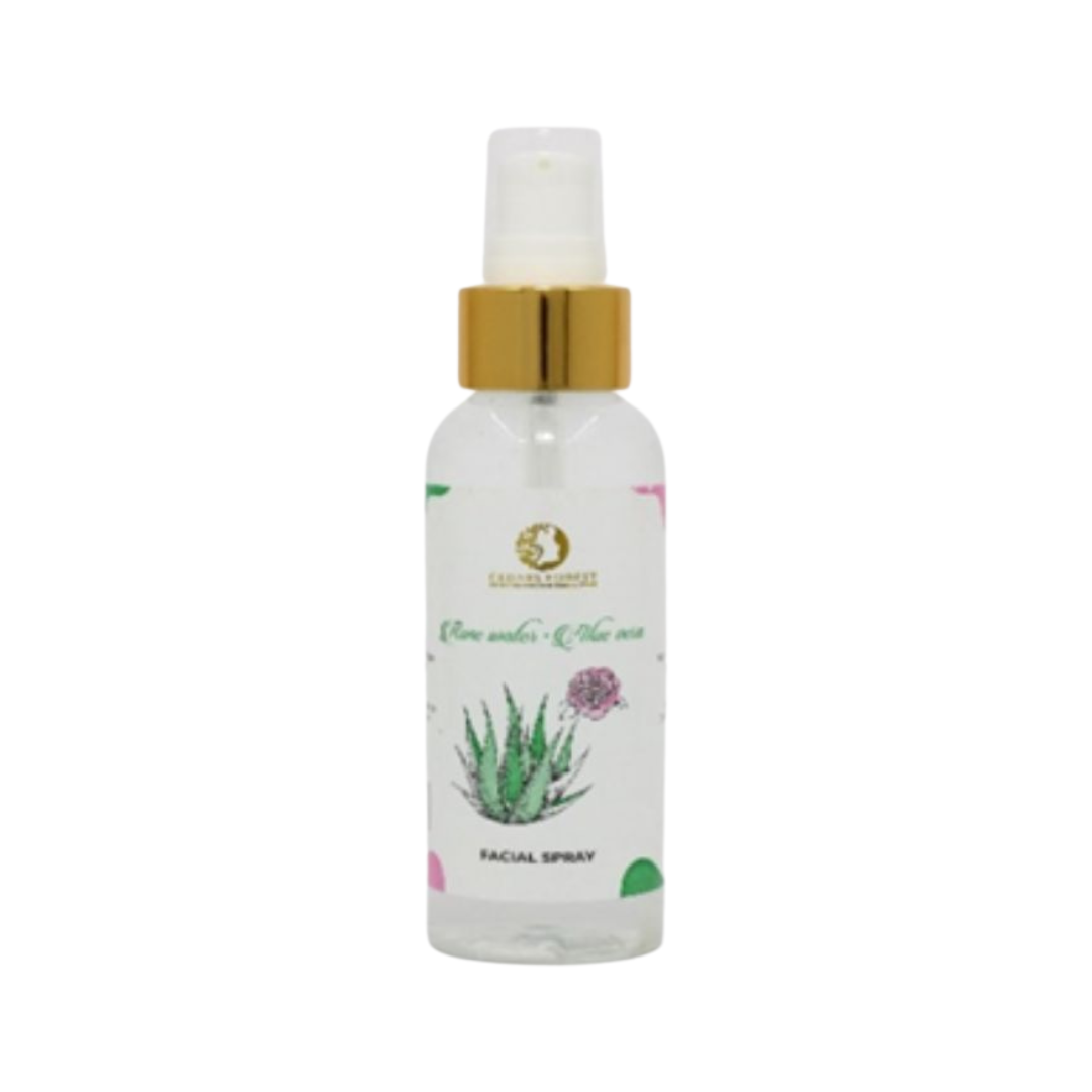 Refresh your skin with Rose Water Aloevera face spray. Made with natural ingredients, this spray will hydrate and revitalize your skin, leaving you feeling refreshed and rejuvenated. A perfect addition to your skincare routine!